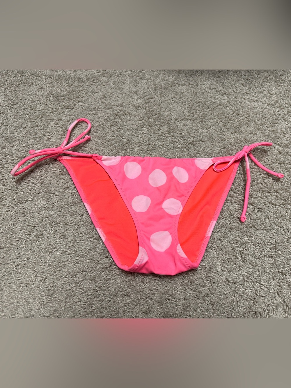 Victoria’s Secret Pink polka dot bikini bottom